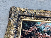 Pembe Yol Adlı İran Tebriz Halı Tablo 123x75cm - Duvar Halı Kilim Tablo thumbnail 7