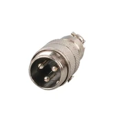 Mayk GX16-3 Pinli Metal Erkek Konnektör (M16 - 16mm) thumbnail 1