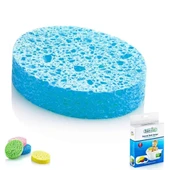 BabyJem Bebek Banyo Süngeri Selülozik 020 Mavi thumbnail 3