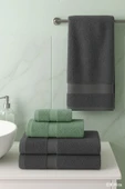 4’lü Banyo Havlusu Seti %100 Pamuklu 70x140 cm Pleasure - 8