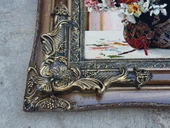 Bahar Çiçekleri Adlı İran Tebriz Halı Tablo 95x75cm - Duvar Halı Kilim Tablo thumbnail 6