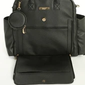 M&Y Maia Anne Bebek Bakım Sırt Çantası 7310 Siyah thumbnail 2