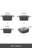 Biodiamond Quattro İndüksiyon Tabanlı 8 Parça Tencere Seti - 3