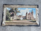 Moszna Castle Adlı İran Tebriz Halı Tablo 123x75cm - Duvar Halı Kilim Tablo thumbnail 8