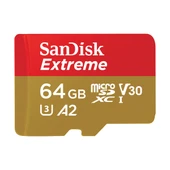 SanDisk Extreme SDSQXAH-064G-GN6GN 160Mb/s 64GB Micro SD Hafıza Kartı thumbnail 2