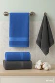 4’lü Banyo Havlusu Seti %100 Pamuklu 70x140 cm Pleasure - 5