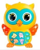 Baykuş Eğitici Bebek Piyanosu - Sarı thumbnail 1