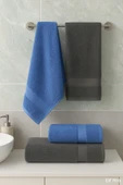 4’lü Banyo Havlusu Seti %100 Pamuklu 70x140 cm Pleasure - 3