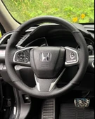 Honda Civic Fc5 Araca Özel Direksiyon Kılıfı AÇIKLAMAMIZI OKUYUNUZ!  ( KARBON NOKTA SİYAH İP ) thumbnail 1