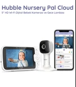 Motorola Hubble Nursery Pal Cloud Dijital Bebek Kamerası thumbnail 2