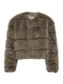 Only Jdy Ofelıa Faux Fur Kadın Ceket 15359349 thumbnail 6
