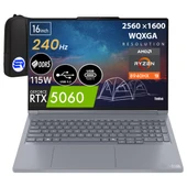 Lenovo Thinkpad 16P G6 Ryzen 9-8940HX 64GB 1tb SSD RTX5060 115W 16" 240Hz Wqxga WIN11 Pro 21U00013TXEP2 + Elektropasaj Çanta - 1