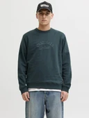 Jack Jones Bleecker Brandıbg Relax Fit Erkek Sweat 12286775 thumbnail 1