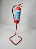 Modern c tipi 6 kg Ayaklı Yangın Tüpü Sehpası standı Kırmızı Yangın Tüpü Sehpası thumbnail 2