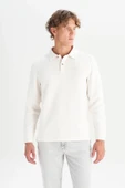 Wrangler Erkek Polo Yaka Sweatshirt W2520381104 thumbnail 3