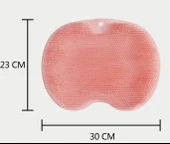 Vantuzlu Banyo Sırt Fırçası ve Masaj Matı (5314) - 4
