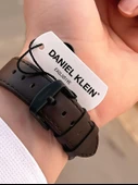 Daniel Klein Deri Kordon İç Kadran Fonksiyonları Aktif 3 Atm Suya Dayanıklı Erkek Kol Saati E140003-1 thumbnail 5
