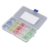 500 Adet 3mm LED Seti Kutulu 5 Renk Elektronik Işık Kaynağı Lamba Gösterge Uyarı Sinyali thumbnail 1