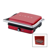 KIRMIZI IZGARA VE TOST MAKİNESİ AYARLANABİLİR ISI 180 DERECE AÇILABİLİR ÜST GÖVDE SSM-2571 (5314) - 1