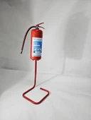 Modern c tipi 6 kg Ayaklı Yangın Tüpü Sehpası standı Kırmızı Yangın Tüpü Sehpası thumbnail 3