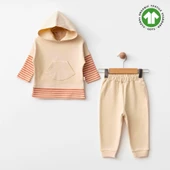 Eslenza Baby Organik 2'li Takım 0051 Bej - 1