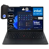Lenovo Thinkpad E14 Gen 7 21SX007CTXEP5 Ultra 7-255H 24GB 1tb SSD WIN11 Pro Intel Arc 140T 14" Wuxga + Elektropasaj Çanta - 1