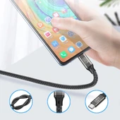 Zore QG02 Type-C to Type-C PD3.1 Data Kablosu 240W 480Mbps 1.5 Metre thumbnail 8