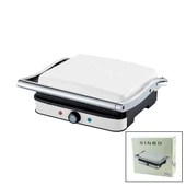 BEYAZ IZGARA VE TOST MAKİNESİ AYARLANABİLİR ISI 180 DERECE AÇILABİLİR ÜST GÖVDE SSM-2571 (5314) - 1