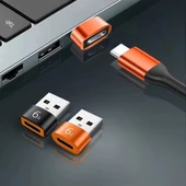 Zore AC-58 Type-C to USB-A OTG Adaptör thumbnail 3