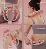 Selülit Masaj Aleti 9 Tekerlekli Lenf Drenaj Rulosu (5314) - 3