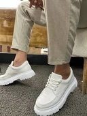 BİÇOMİ KB-X6 Kuback Beyaz Cilt Günlük Erkek Ayakkabı thumbnail 1