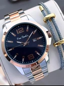 Pierre Cardin Damat Ve Nişan İçin 2 Yıl Garantili 3 Atm Suya Dayanıklı Erkek Kol Saati E.800411F05 thumbnail 1