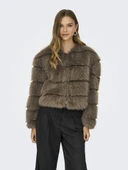 Only Jdy Ofelıa Faux Fur Kadın Ceket 15359349 thumbnail 1
