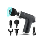 Mini Profesyonel Şarjlı Masaj Aleti 4 Başlıklı KH-800 (5314) - 1