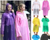 Kadın Erkek Yağmurluk Kapüşonlu Çıtçıtlı Eva Raincoat (5314) - 3