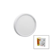 NİSALUCE EPL-18SÜ 18W BEYAZ METAL KASA SIVA ÜSTÜ YUVARLAK LED SLİM PANEL 1260LM BEYAZ=6500K 30.000 SAAT ÖMÜR (5314) - 1