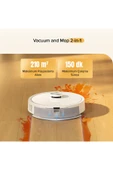 Q8 Akıllı Robot Süpürge Beyaz 10.000 Pa HyperForce Emiş Gücü thumbnail 4