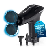 Akıllı Çipli Titreşimli Masaj Tabancası – 6 Hız Ayarlı, 4 Başlıklı, 3200 RPM Güçlü Motor, Sessiz Taşınabilir Masaj Aleti (5314) - 1