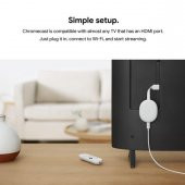 Google Chromecast TV 4K Android Medya Oynatıcı - 2
