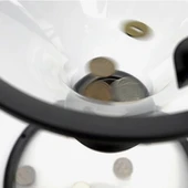 Eğlenceli Huni Şeklinde İlginç Şeffaf Para Biriktirme Kumbarası (5314) - 4