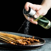 100ml Kapasiteli Şeffaf Spreyli Yağdanlık Sosluk Yağ Püskürtücü Yağ Şişesi (5314) - 4