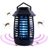 Tutma ve Asma Saplı Ledli Sinek Makinası 2W Sinek Öldürücü UV Mor Işıklı Aparat (5314) - 1