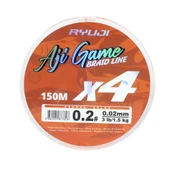 Ryuji Aji Game 4B Orange 150m İp Misina Kalınlık (mm) : 0,02mm thumbnail 1