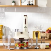 Emsan Nostalji Mutfak Robotu Krem - 3