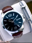 Pierre Cardin Deri Kordon 2 Yıl Garantili 3 Atm Suya Dayanıklı Erkek Kol Saati EK.800411F11 thumbnail 1