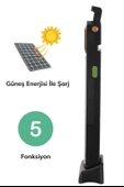 5 Fonksiyonlu Güneş Enerjisi İle Şarj Olabilen 48 Ledli Işıldak,Aydınlatma PR-3838 (5314) - 4