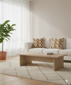 Sonbahar Ağaçları Desenli Dijital Baskılı 2'li Kırlent 40 cm x 40 cm thumbnail 5