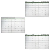 Manyetik Yapışkanlı Bir Aylık Program Planlayıcı Takvim 85x56 cm (5314) - 4