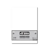 A4 40 PARÇA  ÇİZGİSİZ PARŞÖMEN KAĞIDI (5314) - 1