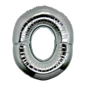 O Harf Folyo Balon Gümüş Renk 40 inç (5314) - 1